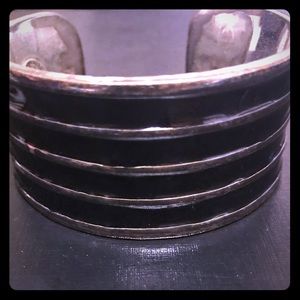 Cuff bracelet by MAC- Ten yr employee award; rare.